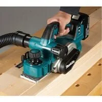 Rabot 18V Li-Ion 82 mm MAKITA - Sans batterie ni chargeur - DKP181ZJ - photo 4