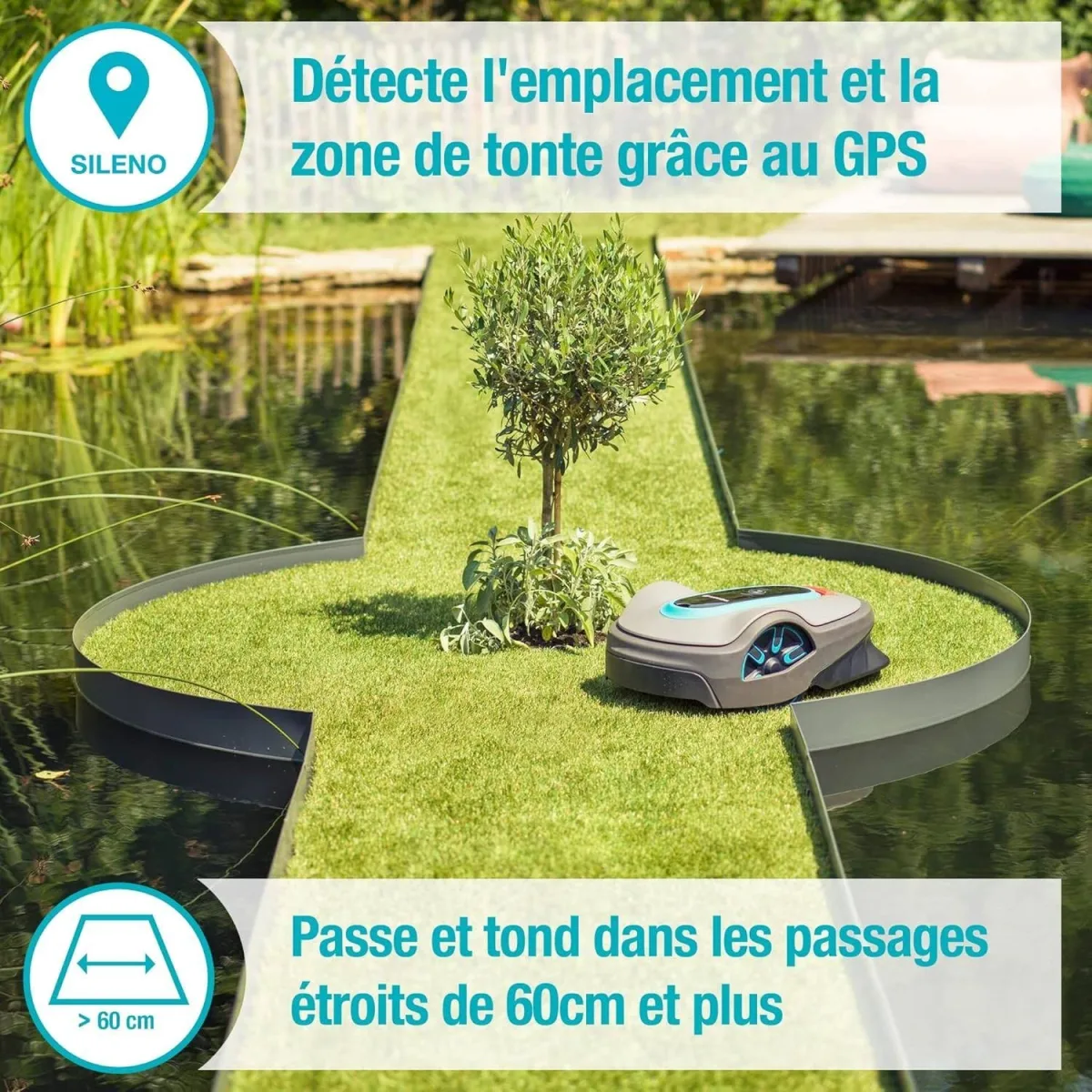 Tondeuse robot Gardena Smart sileno City 500 - photo 8