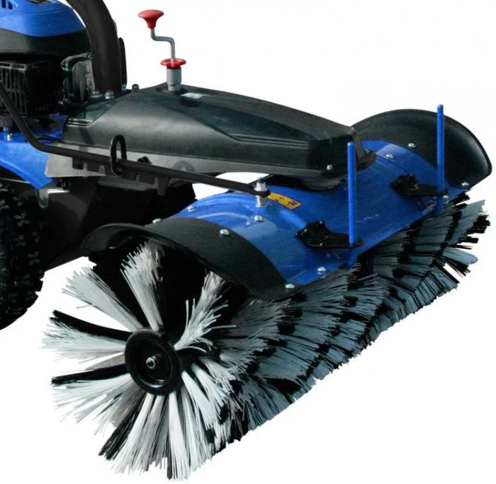 Balayeuse thermique gkm 100 pro moteur briggs & stratton, avec lame à neige et bac de ramassage - photo 3