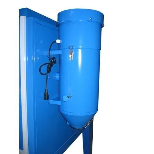 Cabine de sablage 990 litres avec aspiration et grande fenêtre alimentation 230 volt - photo 3