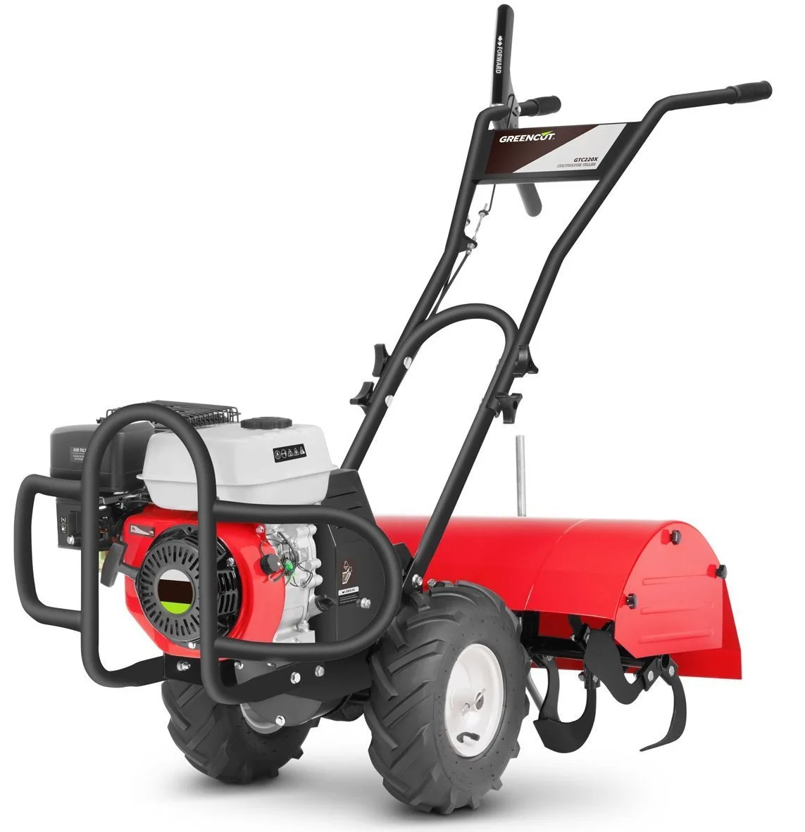 Rotovator à fraises arrières 70 cm de large 7 cv 208 cc