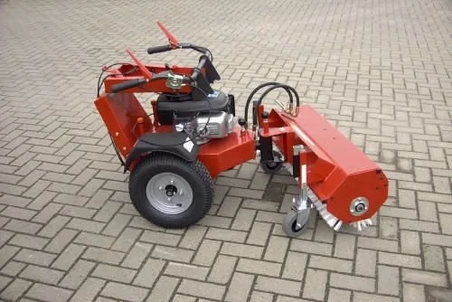 Balayeuse thermique professionnelle, largeur 75 cm, moteur honda 5,5 cv - photo 2