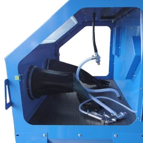 Microbilleuse 350 litres 230v avec 2 portes latérales et collecteur de poussières - photo 3