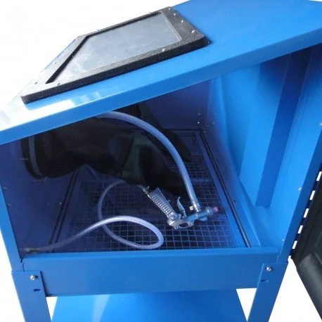 Cabine de sablage microbilleuse 220 litres avec trappe latérale - photo 3