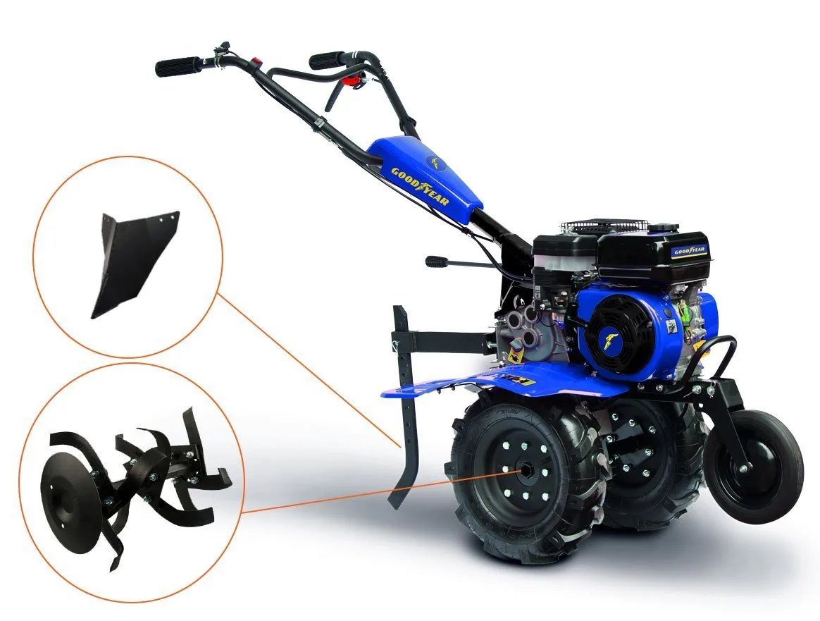 Motoculteur thermique good year 212cc largeur de travail 80 cm - photo 4