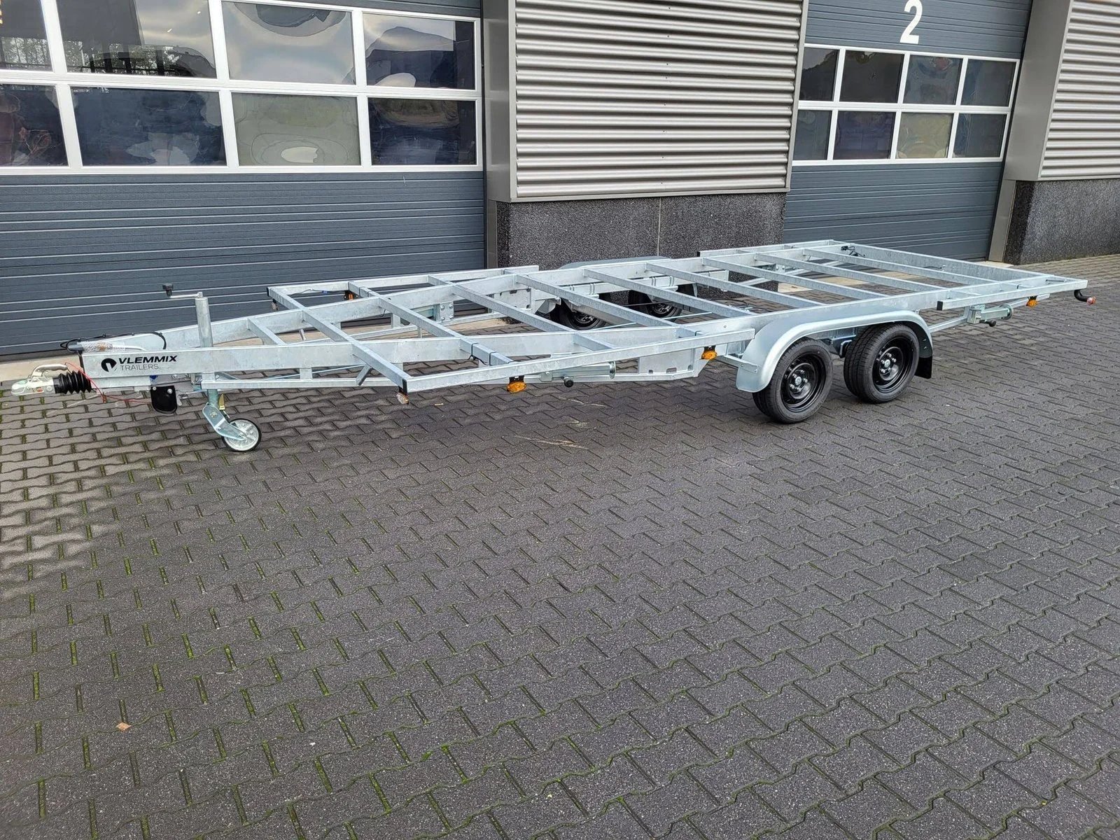 Remorque Vlemmix Tiny House Plateau Suspension