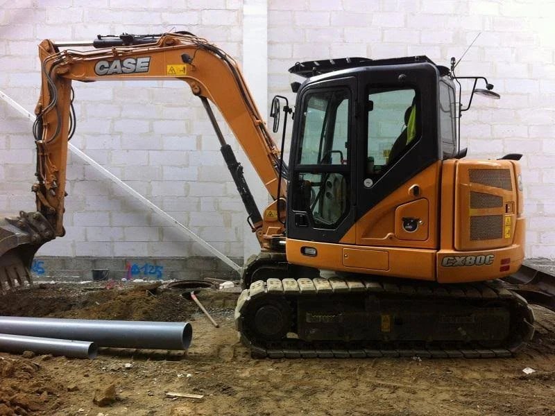 Case CX80C, (2013), 1709 heures, 8.3T - occasion