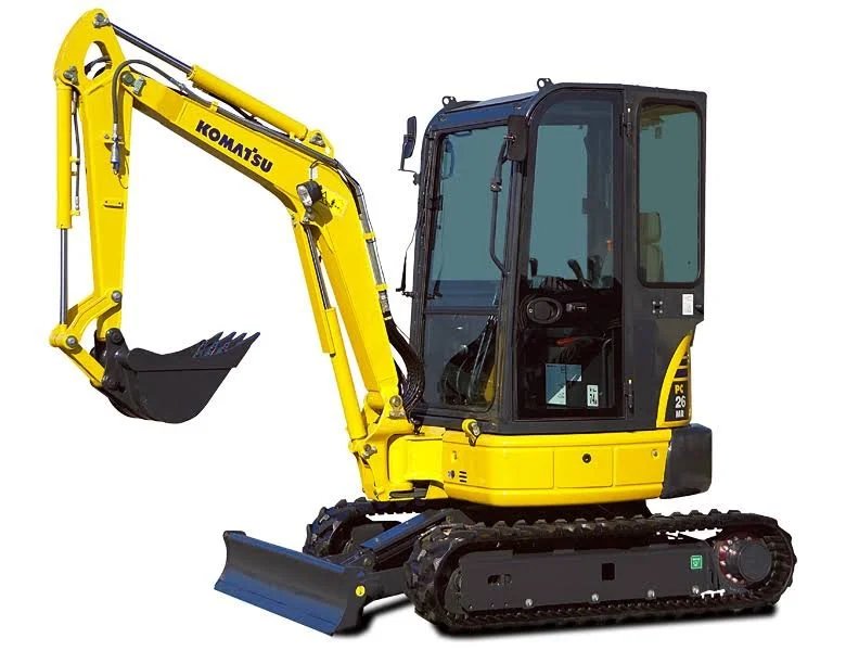 Komatsu PC26MR-3, (2013), 4132 heures, 2.8T - occasion