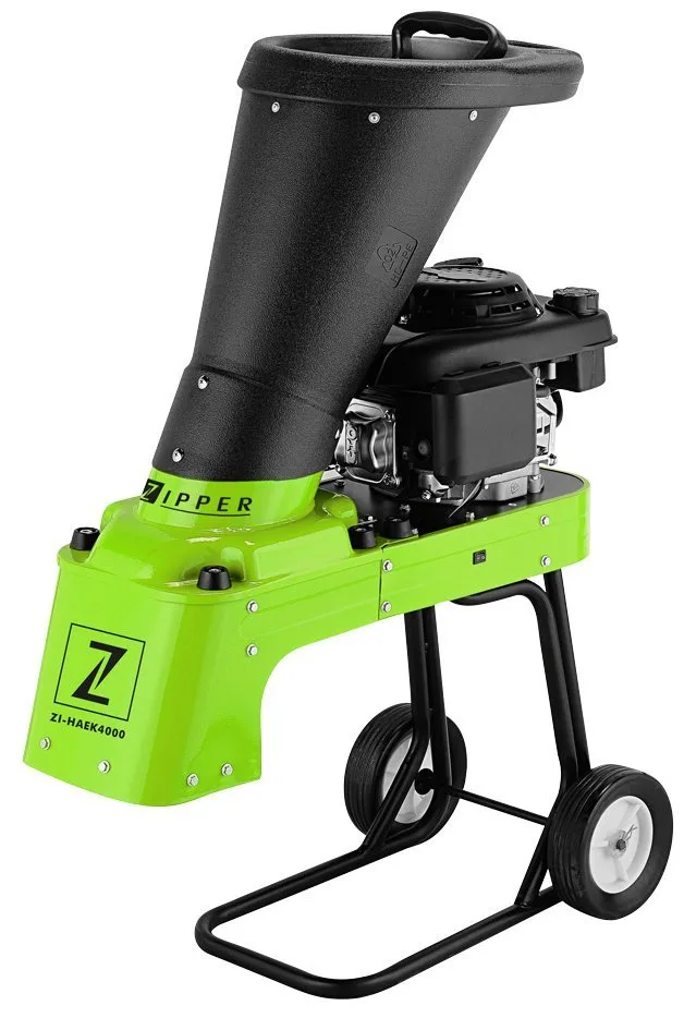 Broyeur de végétaux thermique 5,5cv 159cc zipper zi-haek4000
