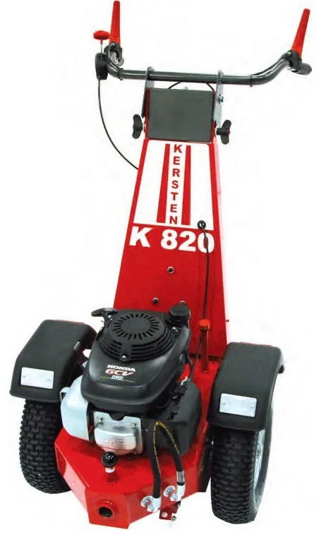 Balayeuse thermique professionnelle, largeur 75 cm, moteur honda 5,5 cv