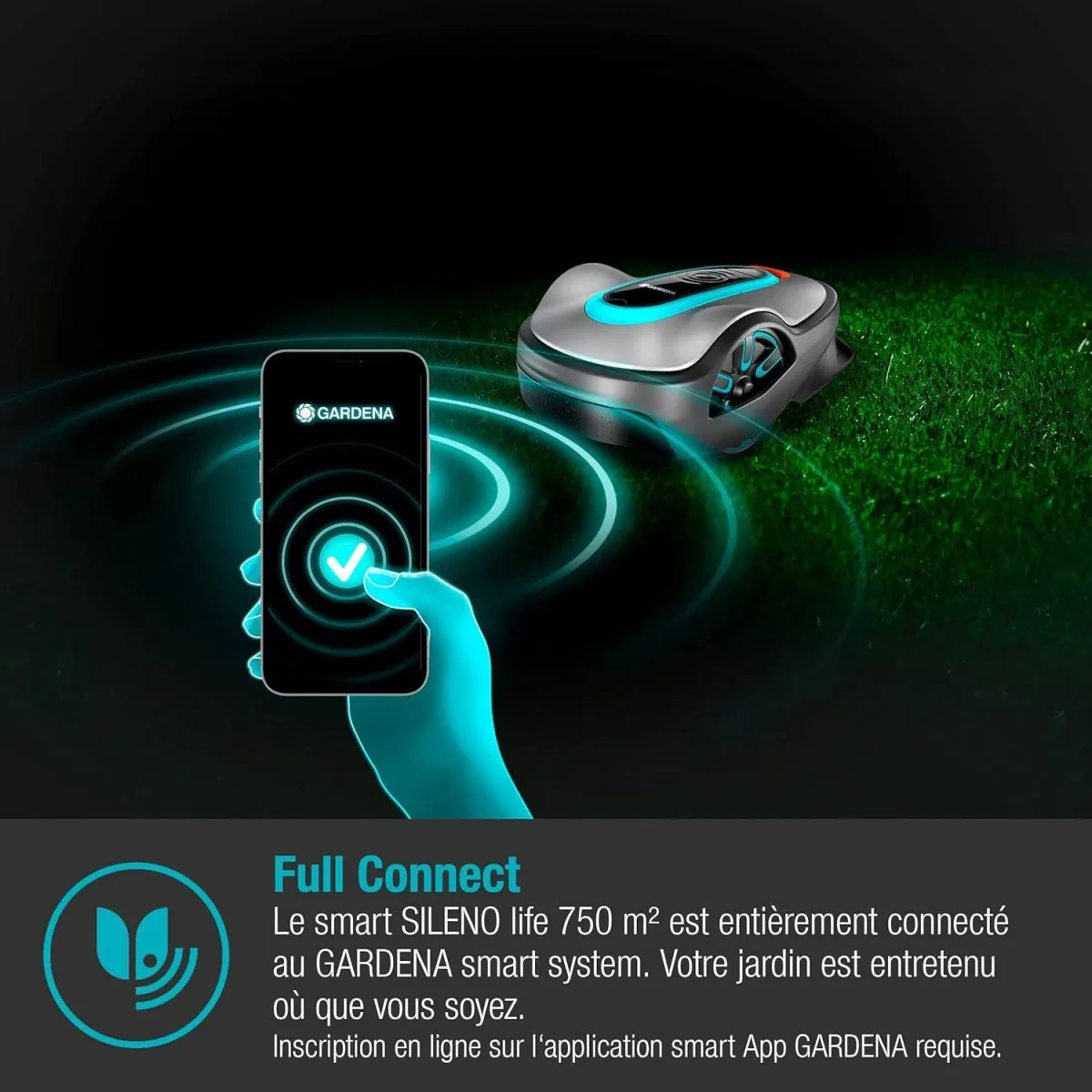 Tondeuse robot Gardena Smart SILENO LONA Life 750 - photo 7