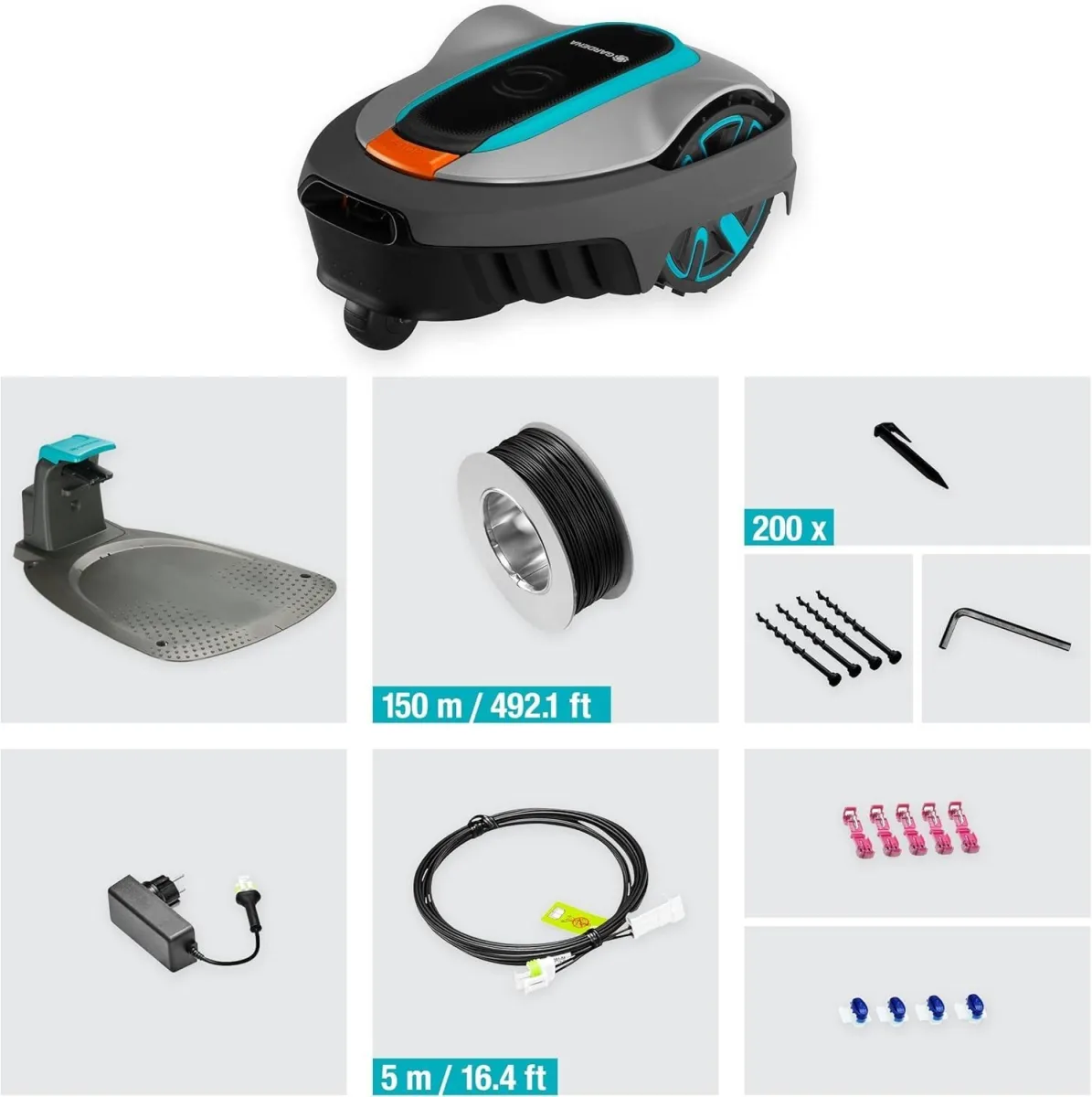 Tondeuse robot GARDENA SILENO City 500 - 1500-26 - photo 4