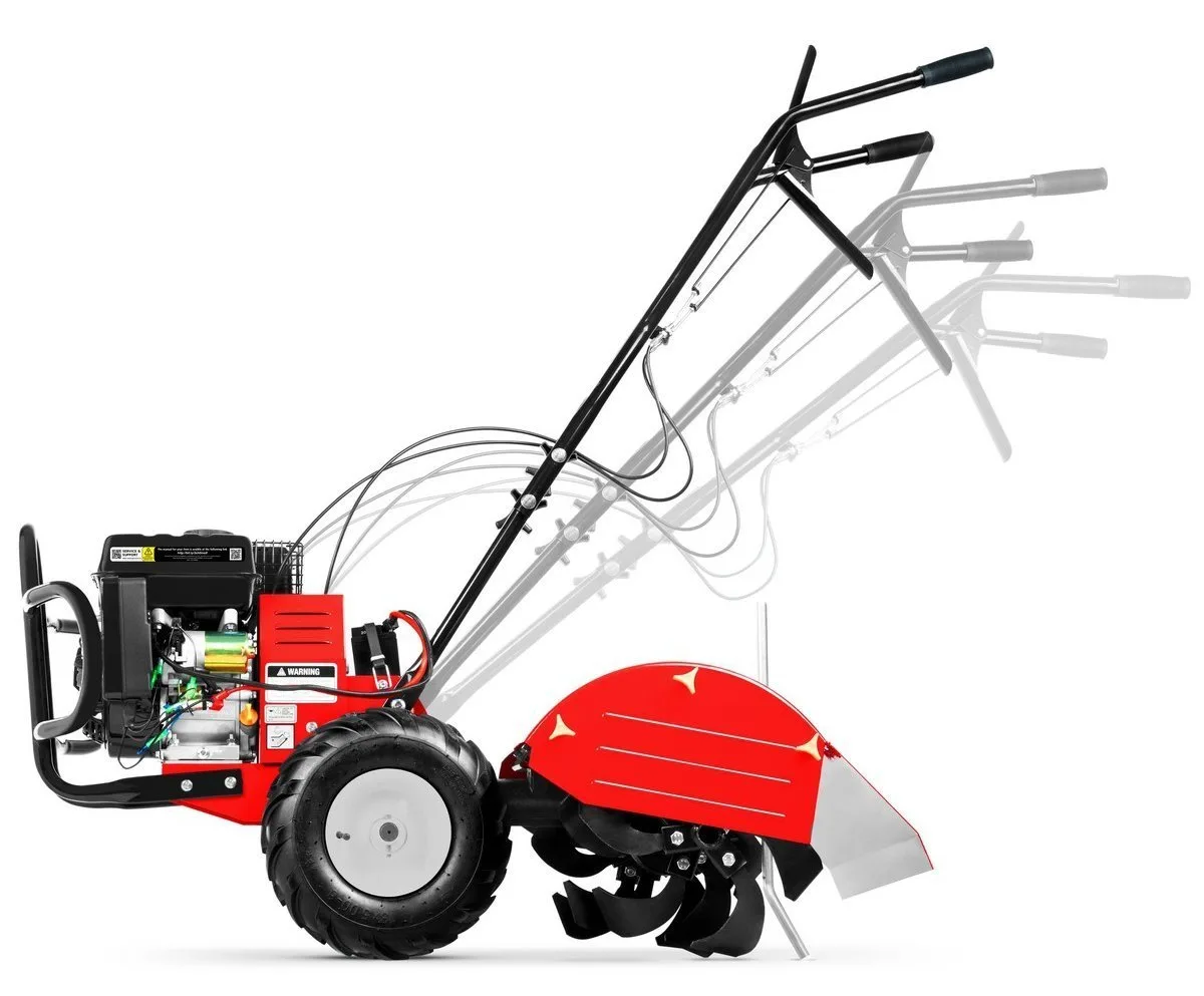 Rotoculteur thermique 7cv largeur 70 cm avec démarrage électrique - photo 4