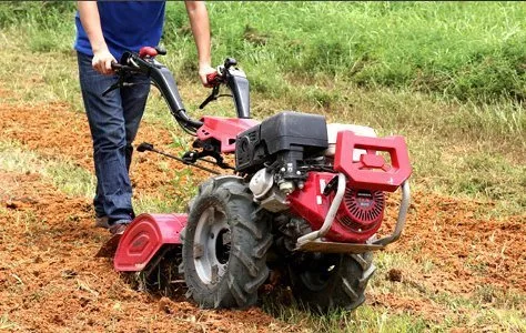 Rotovator à fraises arrières 100cm - essence 13cv - photo 2