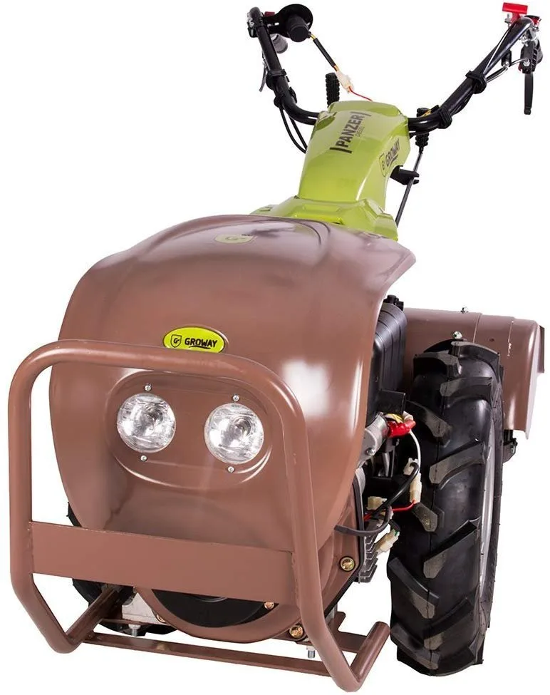 Rotofraise arrières panzer 6cv diesel démarrage électrique - photo 3