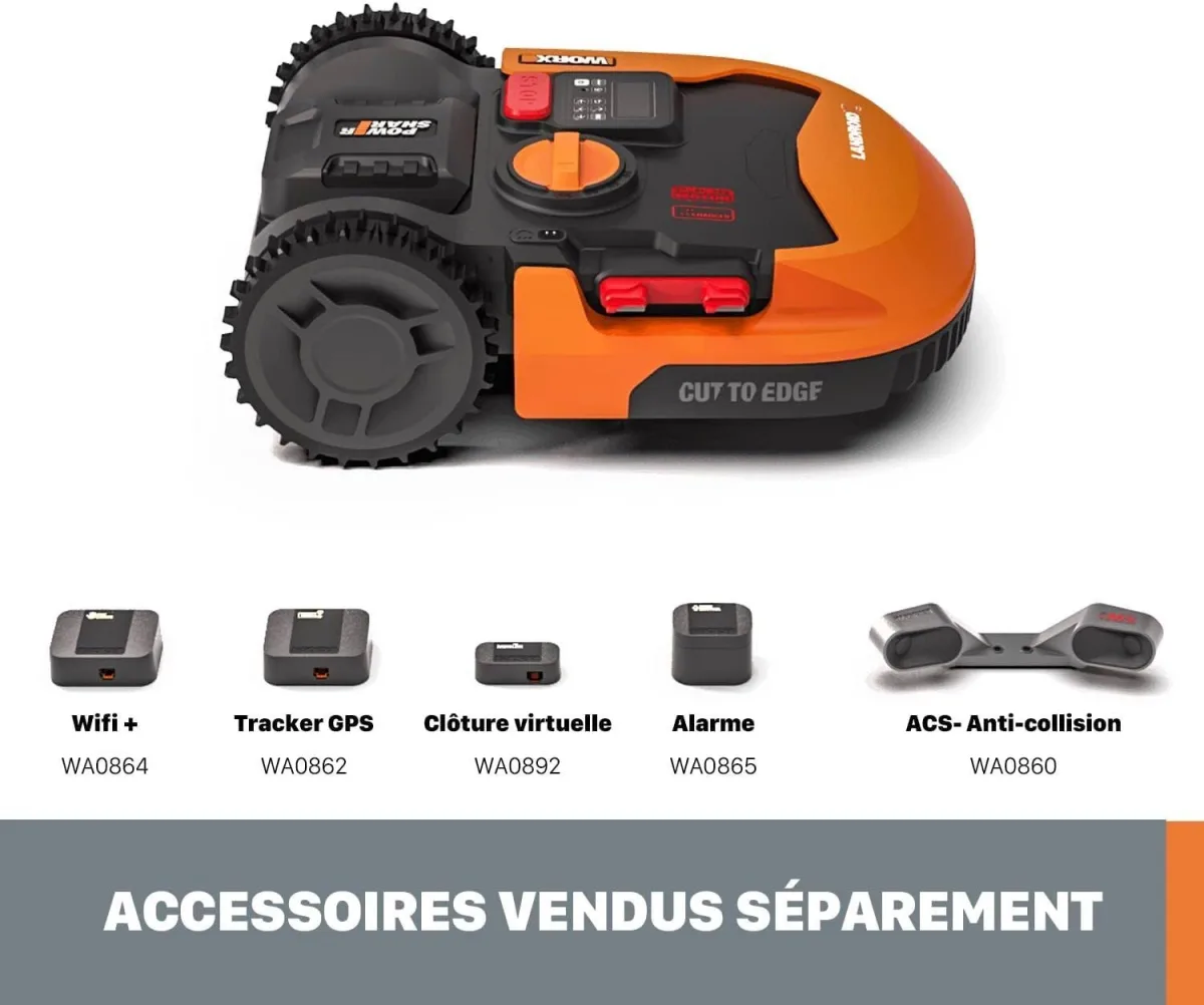 Tondeuse robot Worx Landroid M700 Plus - WR167E - photo 3