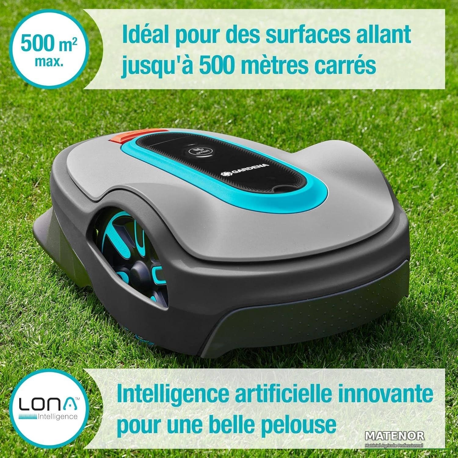 Tondeuse robot Gardena Smart sileno City 500 - photo 3
