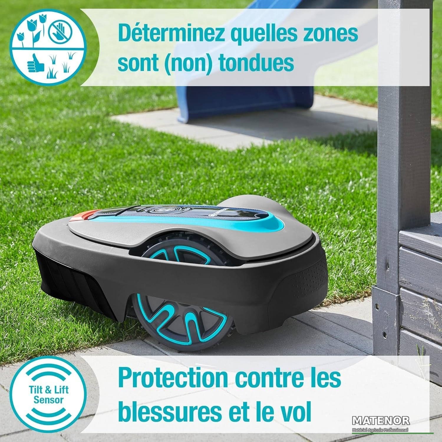 Tondeuse robot Gardena Smart sileno City 500 - photo 6