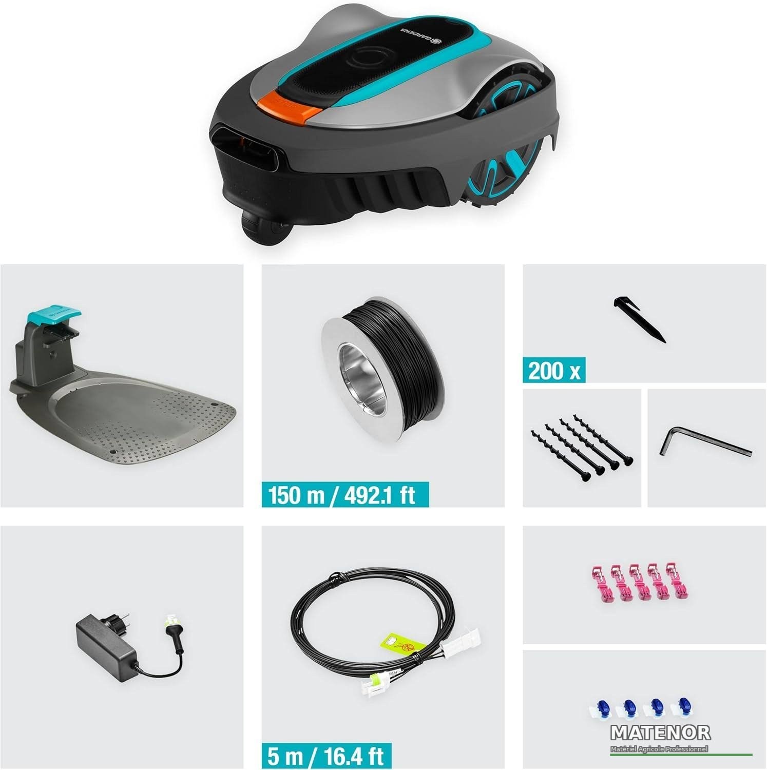 Tondeuse robot GARDENA SILENO City 500 - 1500-26 - photo 3