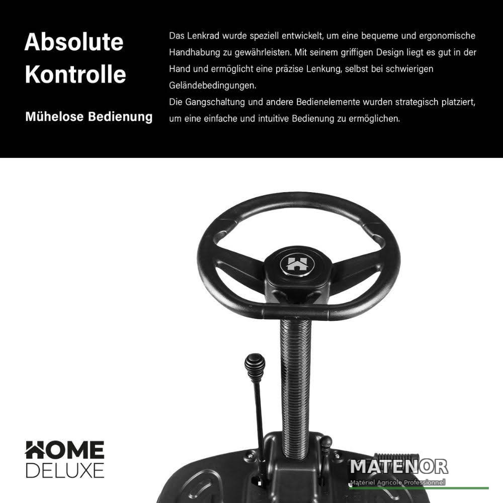 Tracteur à gazon à essence Home Deluxe REAPER - photo 2
