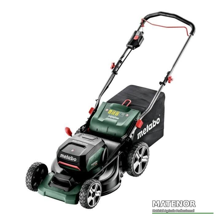 Ma?in? de tuns iarba f?r? acumulator Metabo RM 36-18 LTX BL 46 f?r? baterie ?i înc?rc?tor