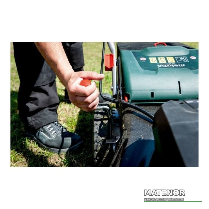 Tondeuse à gazon sans fil Metabo RM 36-18 LTX BL 46 sans batterie ni chargeur - photo 4