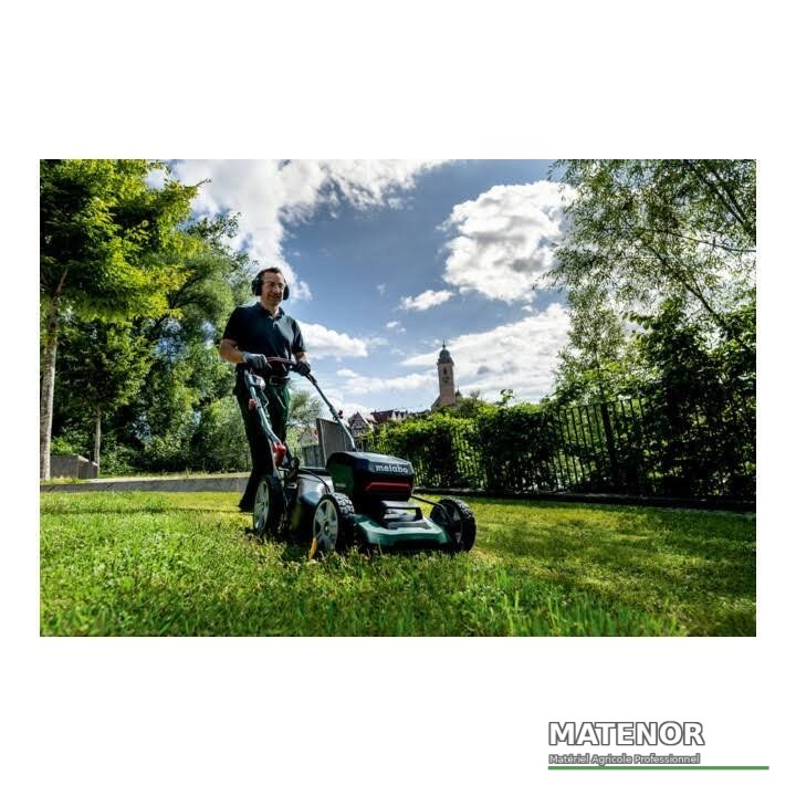 Tondeuse à gazon sans fil Metabo RM 36-18 LTX BL 46 sans batterie ni chargeur - photo 7
