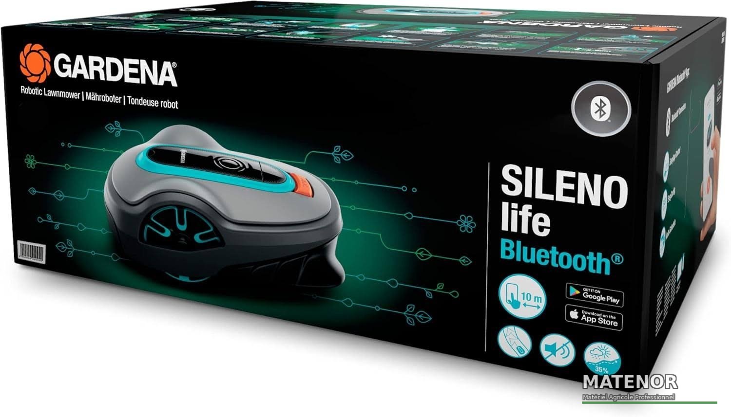 Tondeuse robot GARDENA Sileno Life 1250 - 15103- 26 - photo 3