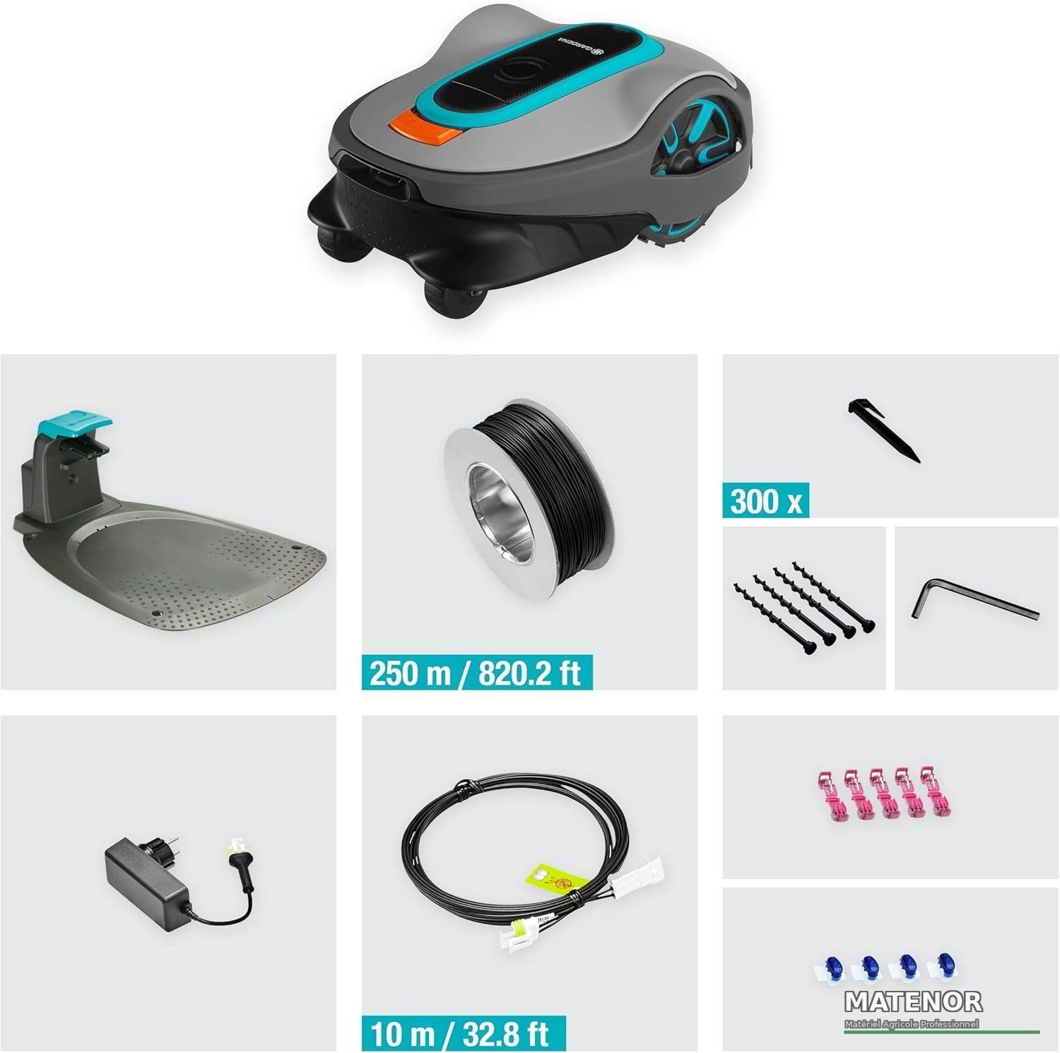 Tondeuse robot GARDENA Sileno Life 1250 - 15103- 26 - photo 4