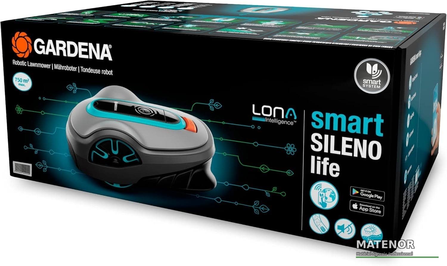 Tondeuse robot Gardena Smart SILENO LONA Life 750 - photo 8