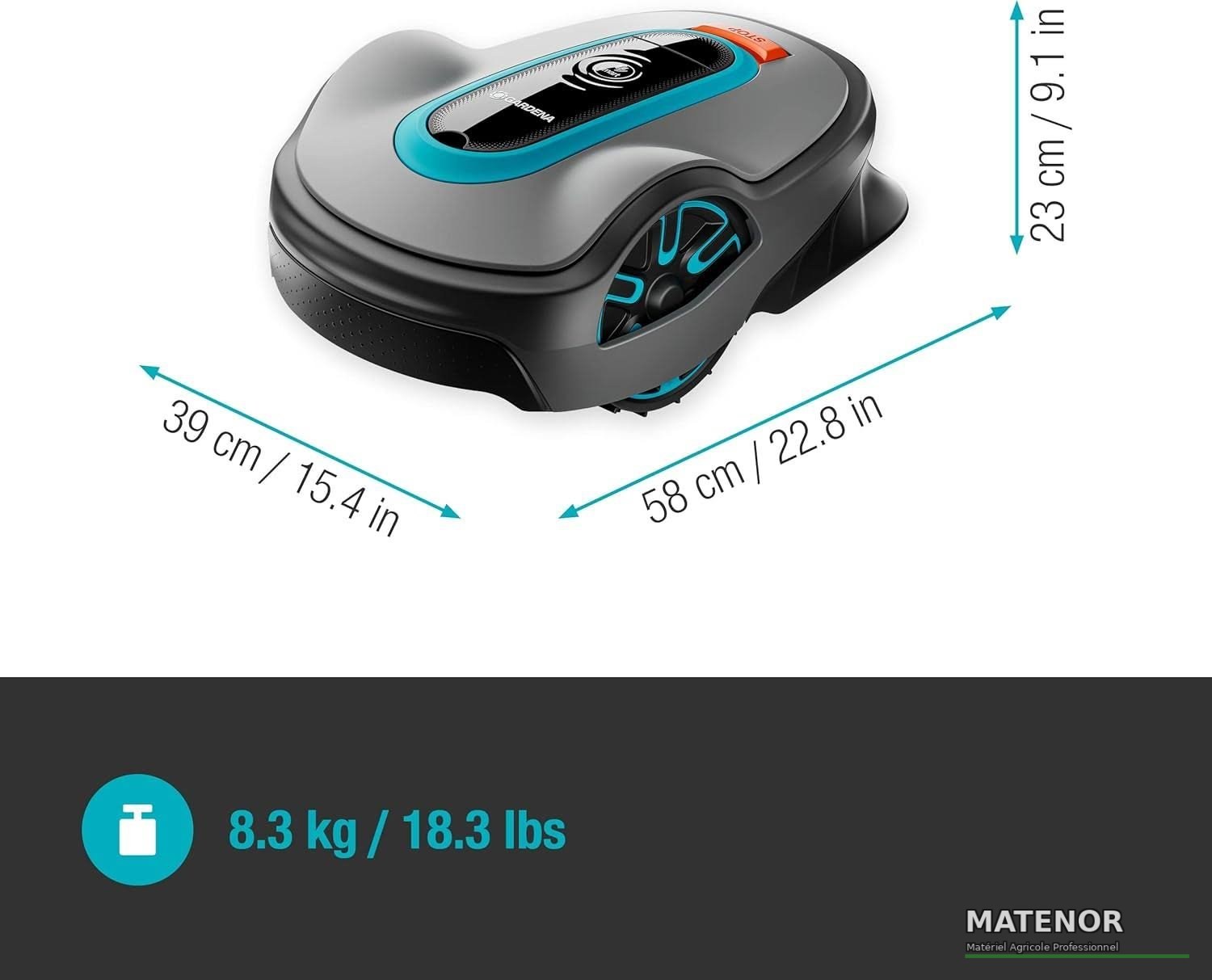 Tondeuse robot Gardena Smart SILENO LONA Life 750 - photo 10