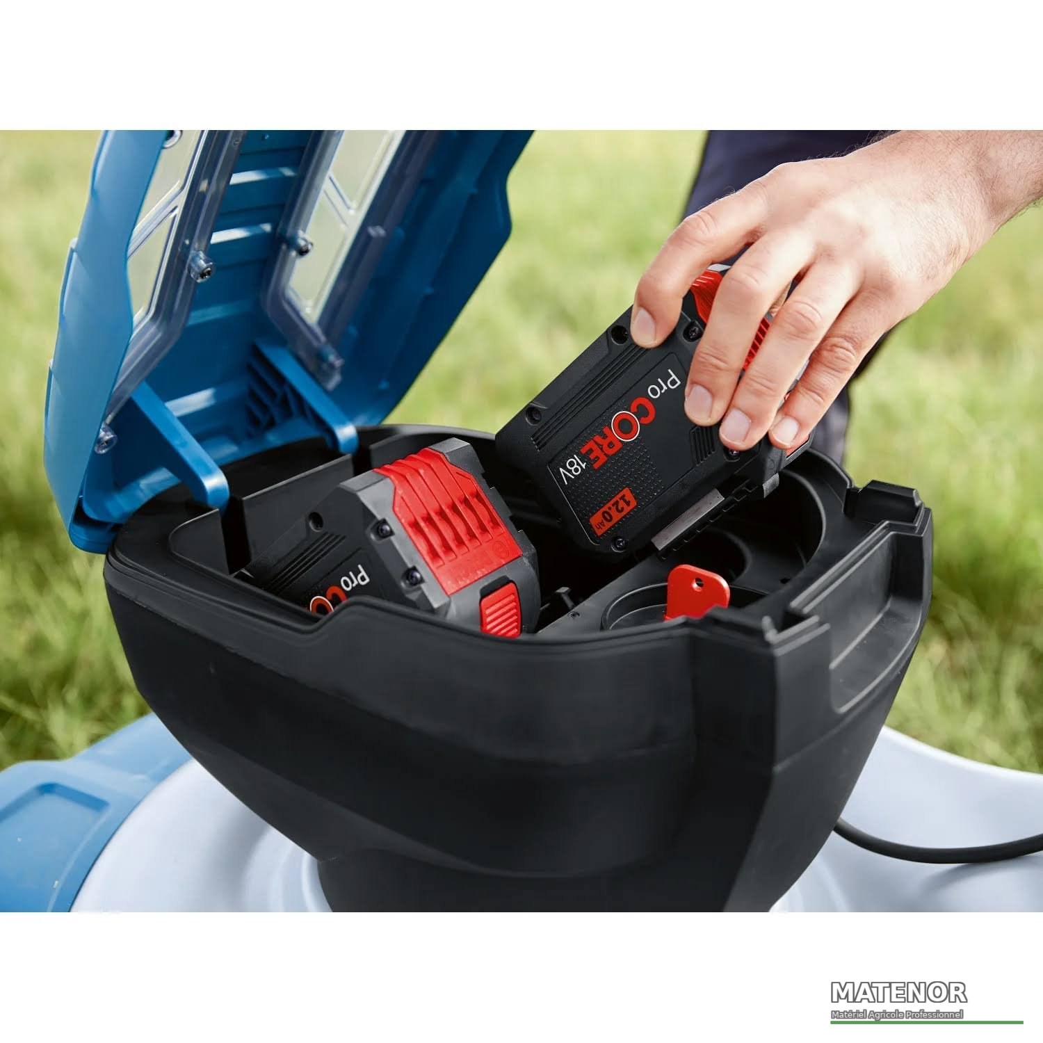 Tondeuse à gazon sans fil solo Bosch Professional BITURBO GRA 18V2-46 - photo 2