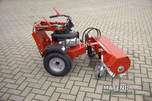 Balayeuse thermique professionnelle, largeur 75 cm, moteur honda 5,5 cv - photo 2