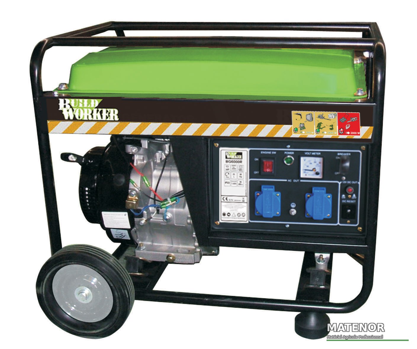 Groupe électrogène essence 6000 w