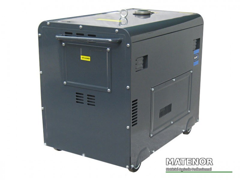 Groupe électrogène diesel insonorisé 5,5kw monophasé - photo 2