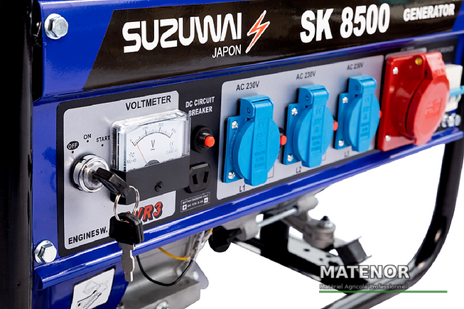 Groupe électrogène suzuwai sk 8500 - photo 2