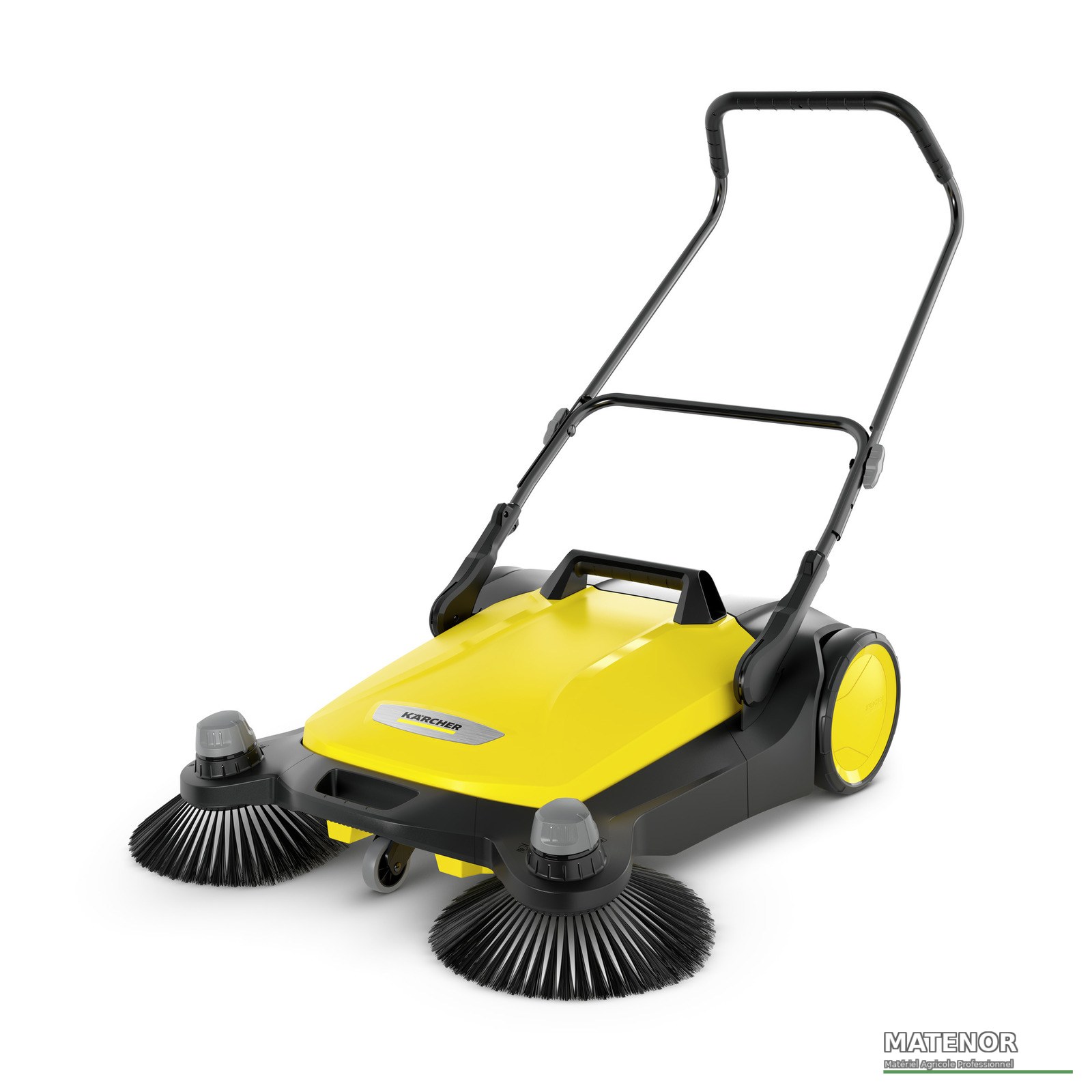 Balayeuse mécanique deux brosse modèle s 6 twin