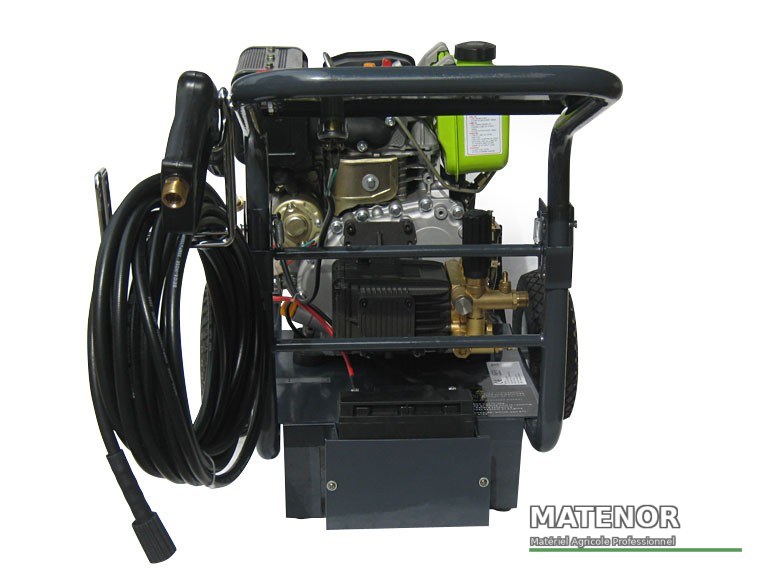Nettoyeur haute pression diesel 205 bars avec démarrage électrique - photo 3