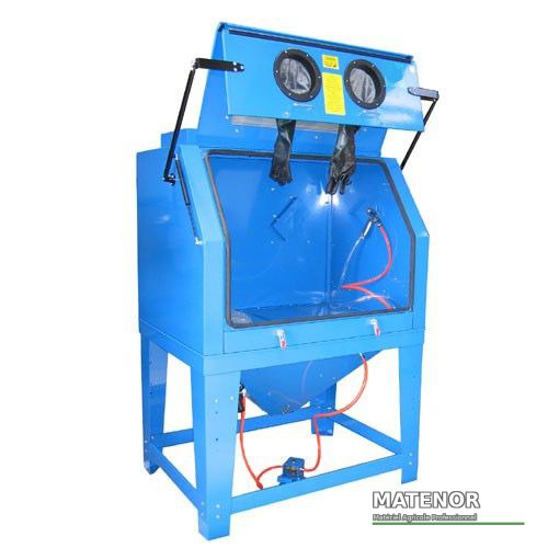 Cabine de sablage 990 litres avec aspiration et grande fenêtre alimentation 230 volt - photo 3
