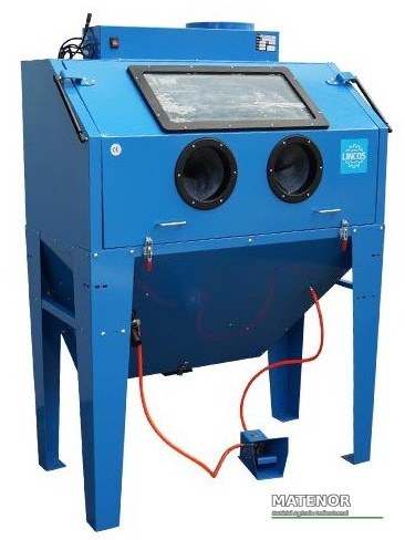 Grenailleuse 420 litres 230v avec ouverture frontale