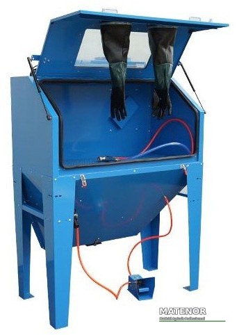 Grenailleuse 420 litres 230v avec ouverture frontale - photo 2