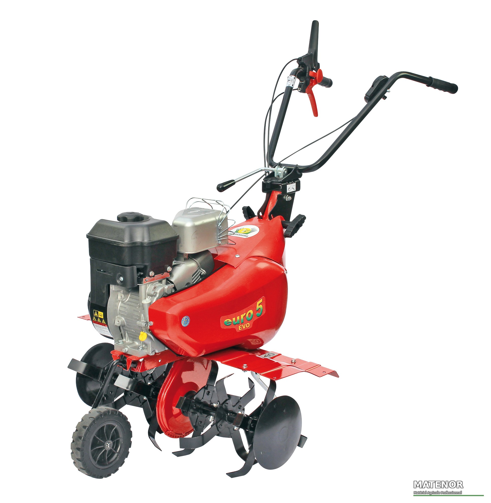 Euro5 evo eurosystems Bodenfräse 6 Messer mit Versatz
