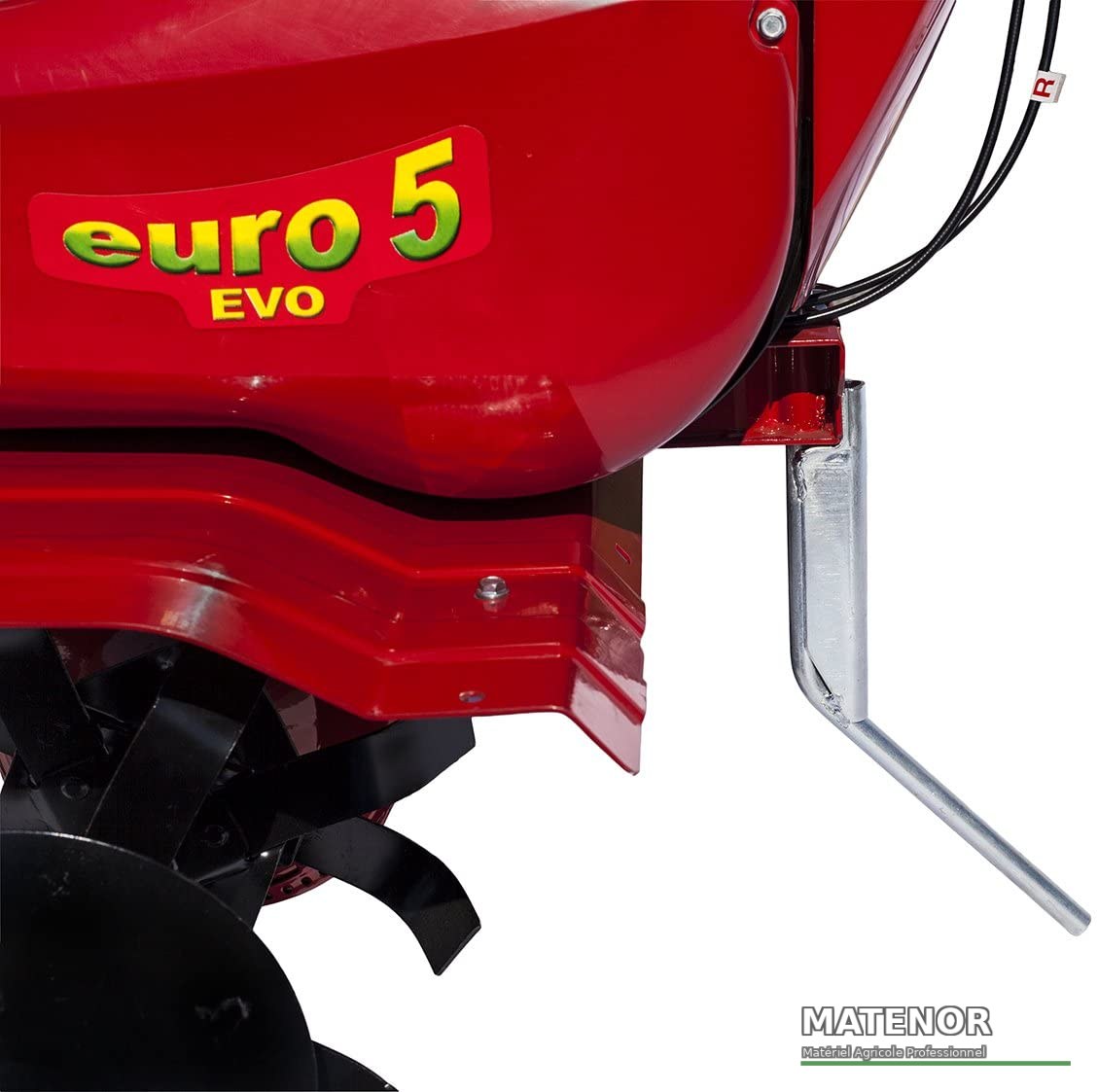 Motobineuse euro5 evo eurosystems 6 fraises avec déport - photo 3