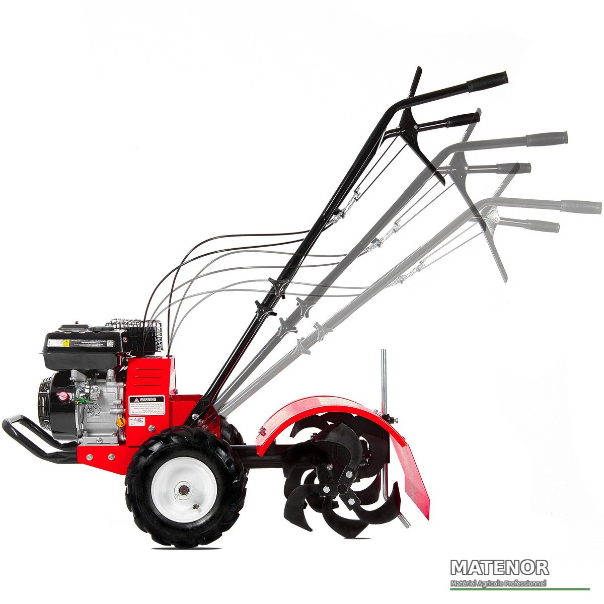 Rotovator à fraises arrières 50 cm, 6.5 cv 196 cc - photo 4