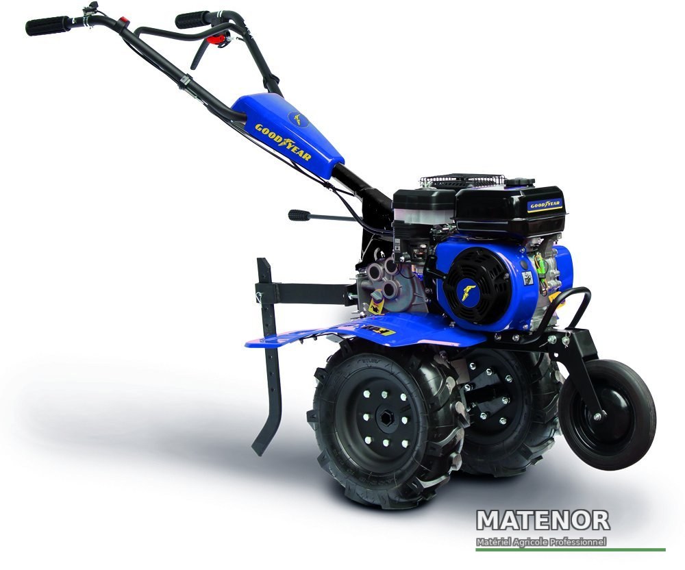 Motoculteur thermique good year 212cc largeur de travail 80 cm