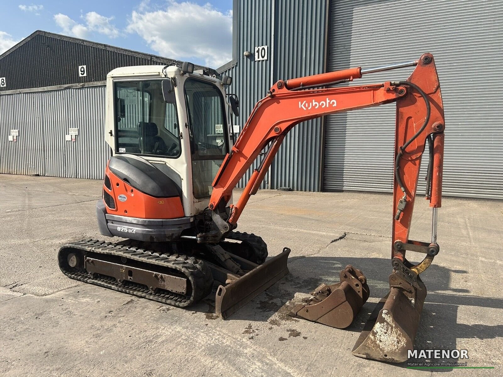 Kubota U25-3 (2008) – Minikaivukone 2,6T – 3 600 h – BRH + 3 kauhaa – tarkistettu - photo 4