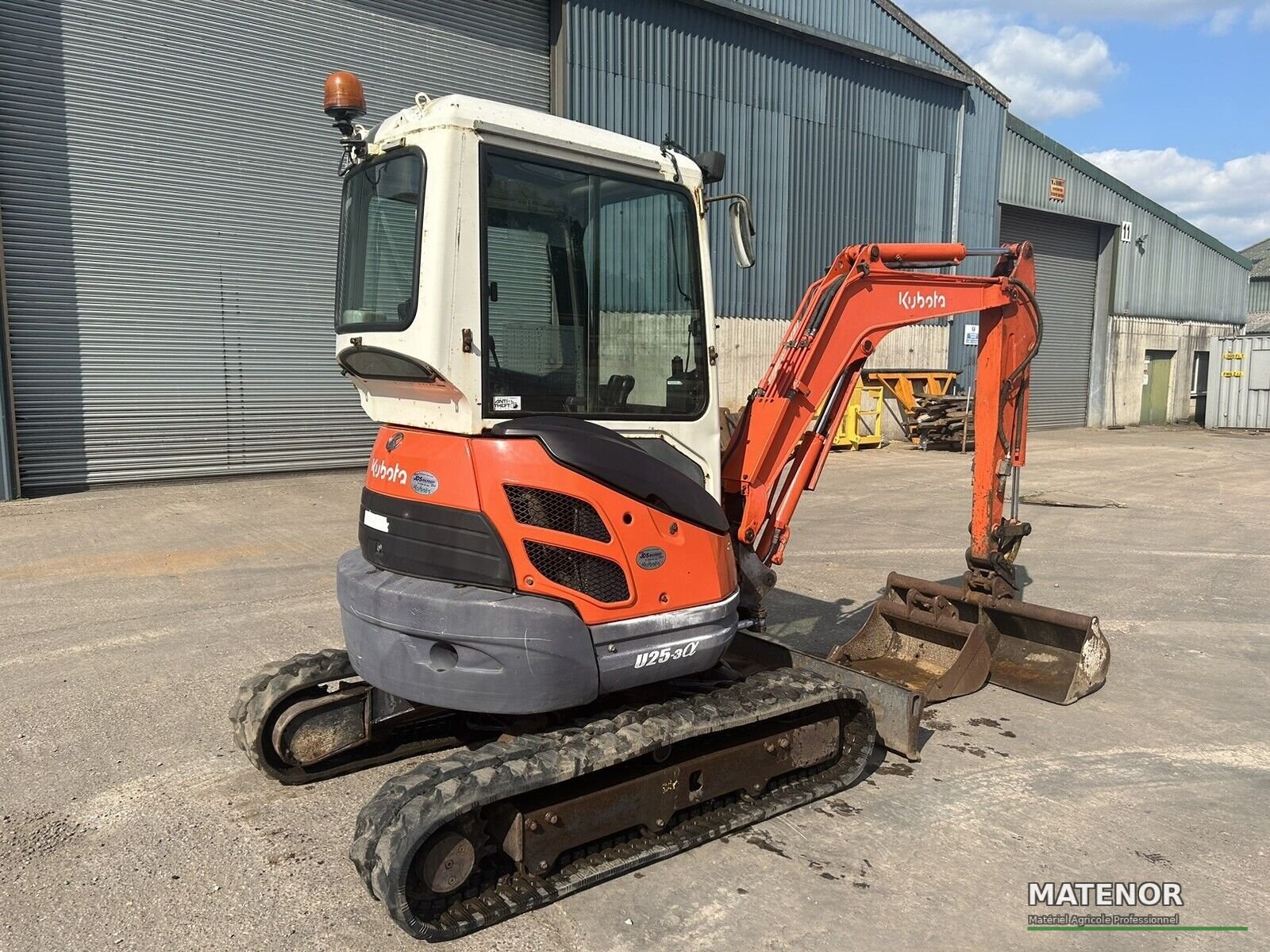 Kubota U25-3 (2008) – Minikaivukone 2,6T – 3 600 h – BRH + 3 kauhaa – tarkistettu - photo 5
