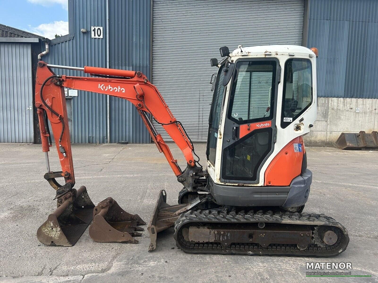 Kubota U25-3 (2008) – Minikaivukone 2,6T – 3 600 h – BRH + 3 kauhaa – tarkistettu - photo 12