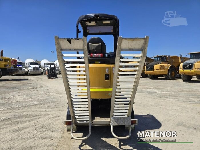 Used Caterpillar 301.7CR Mini Excavator – 1.8T (2021) with 3 Buckets and Trailer - photo 2