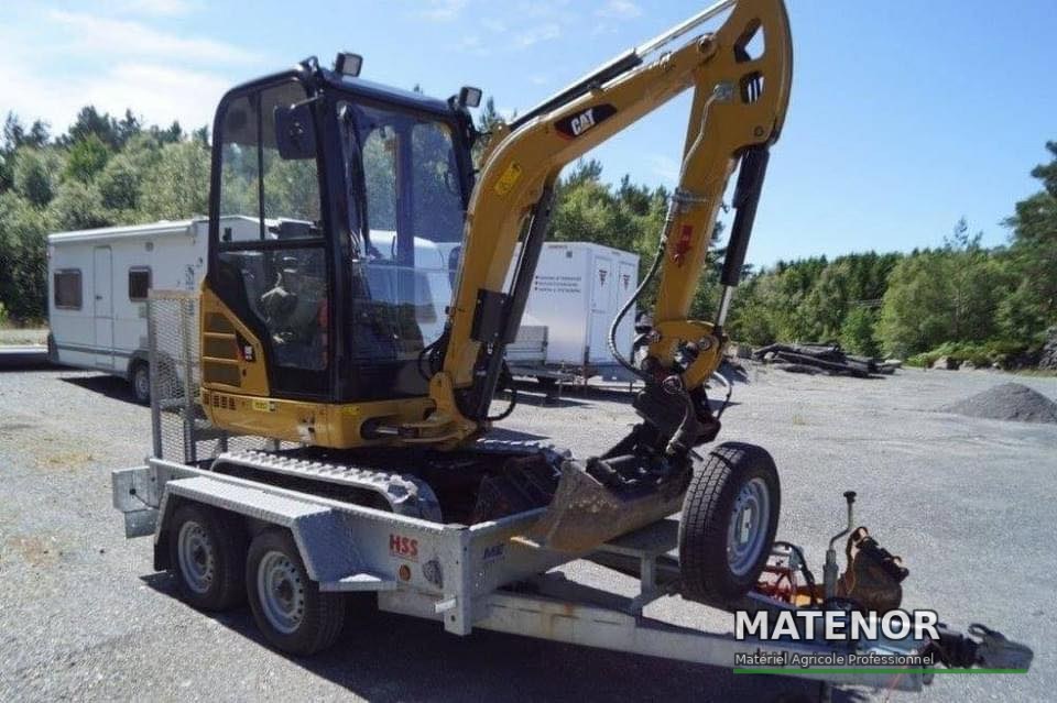 Miniexcavator Caterpillar 301.7D folosit – 1.85T (2017) cu 1.461 h